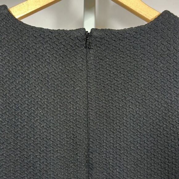 GANNI ANTHROPOLOGIE Women's Fulton Pleated Dress Black Size Small - Picture 11 of 14